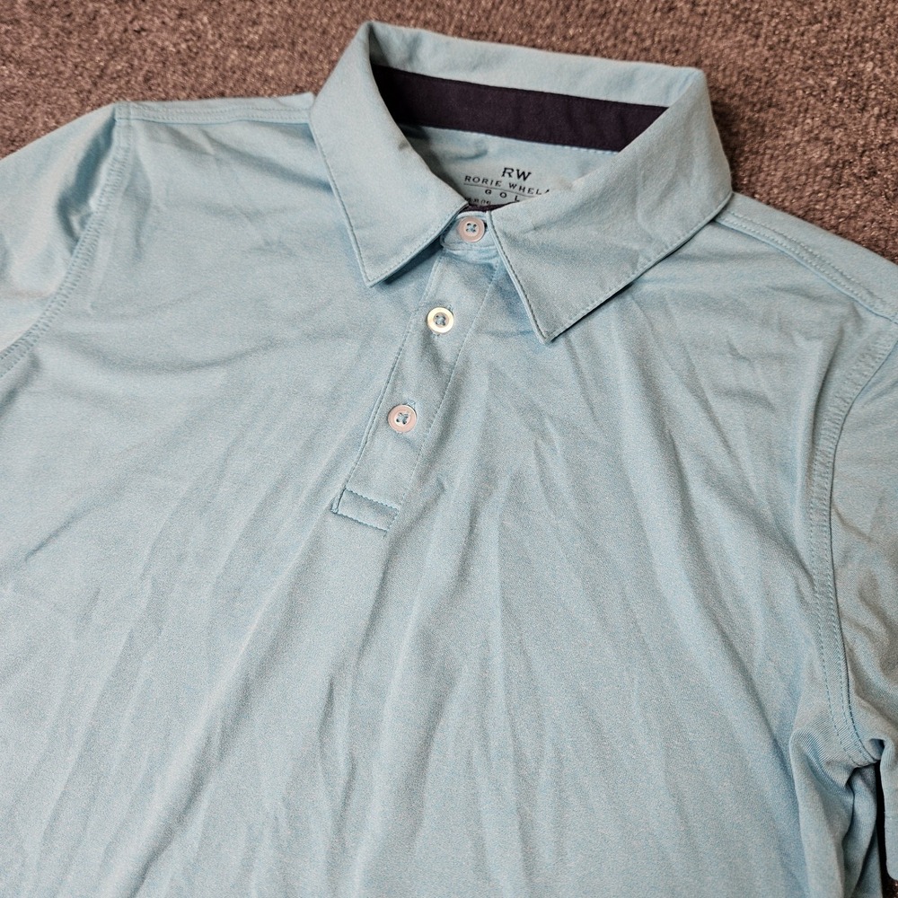 Rorie‎ Whelan Boys Golf Polo Shirt Size XL 14  Blue
